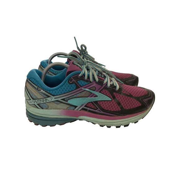 Brooks Womens Ravenna 7 Running Shoes Size 9.5 Purple & Teal - Picture 5 of 8